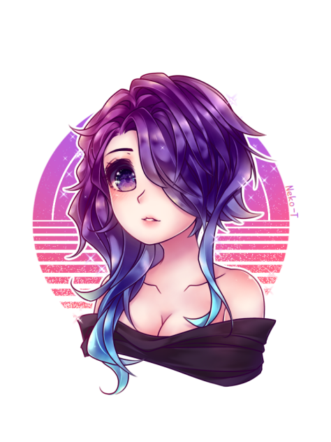 Girl-speedpaint-ibis drawing