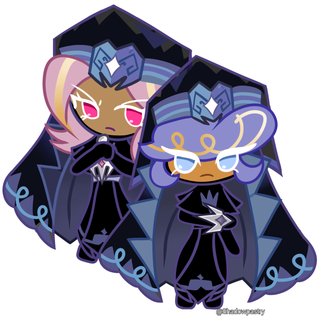 Pastry Cookie & Shadow Sister Cookie