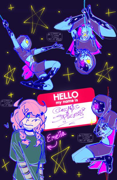 C0ZM1C SP1D3R ☆°•