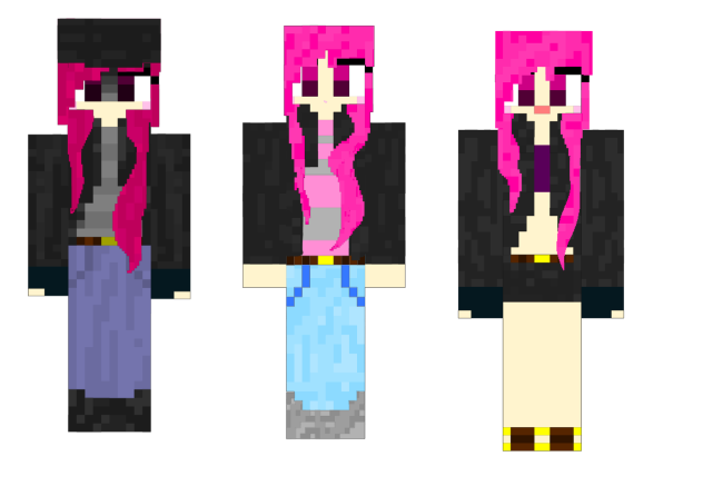 マイクラスキン！