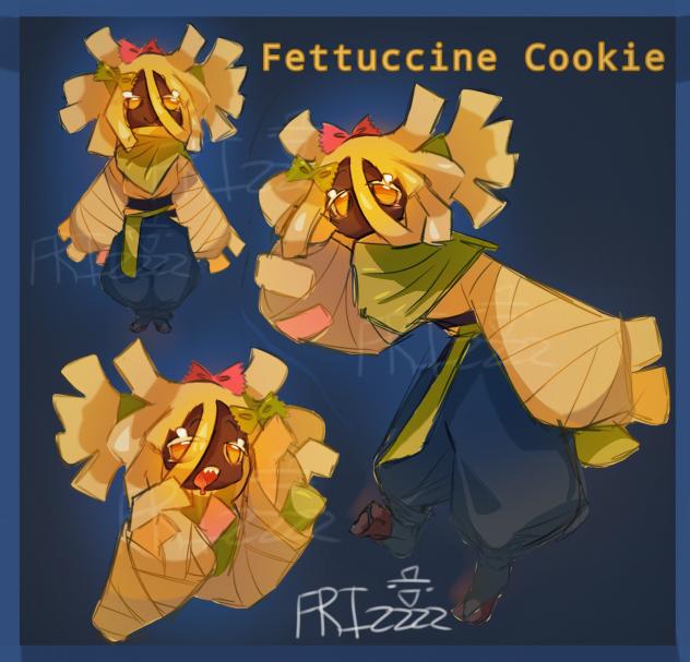 Fettuccine Cookie from Cookie Run Kingdo