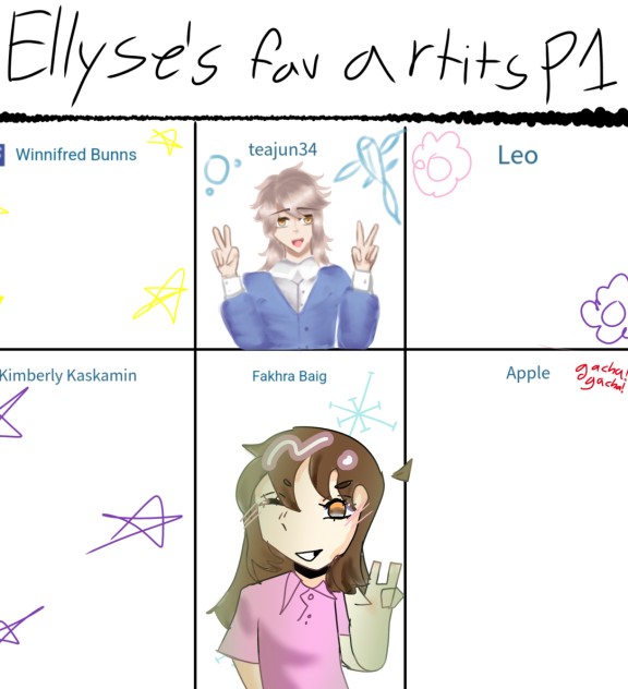 @elleyse‘s fav artists