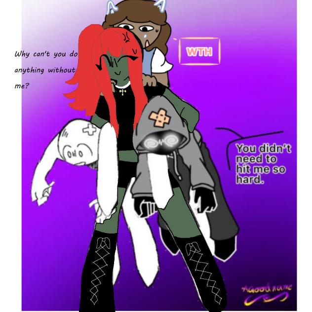 collab again 😸 - ibisPaint