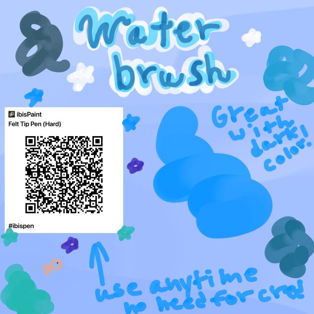 Water brush!