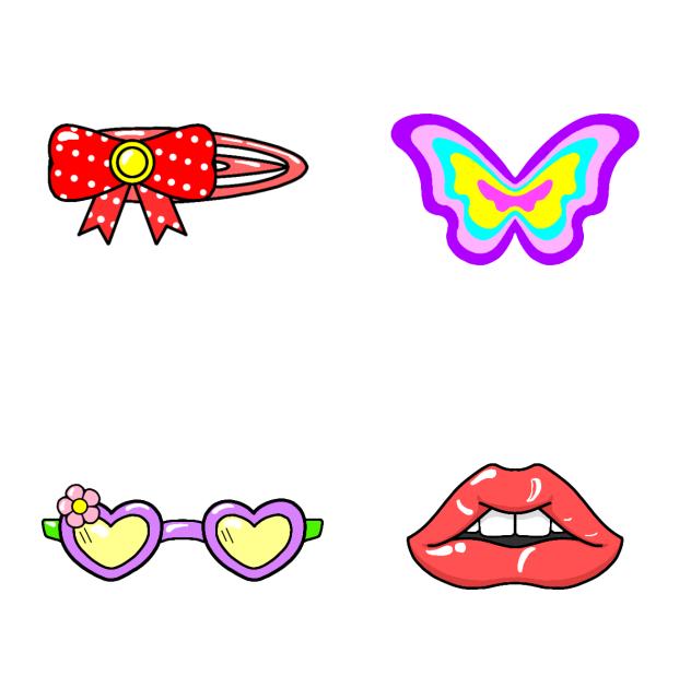 Y2K Stickers 1