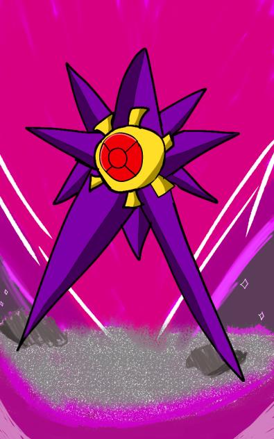 mega starmie art