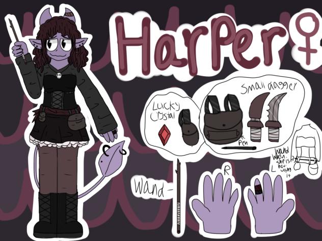 Harper oc ref sheet
