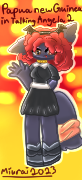 Papua New Guinea in Talking Angela 2 !