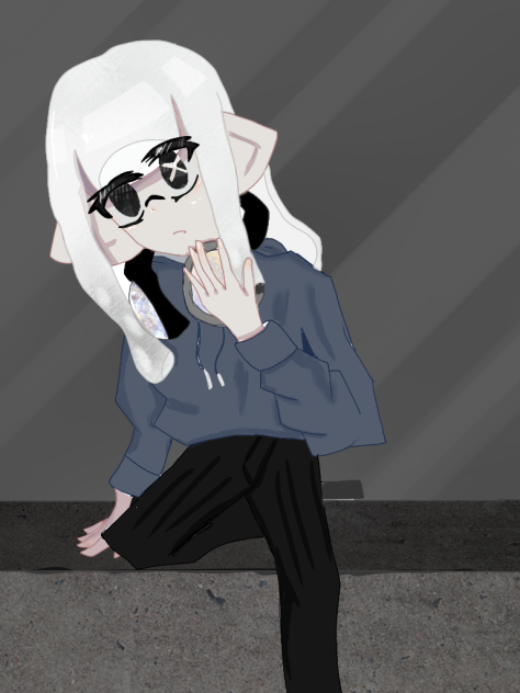 ヘッドホンの少女