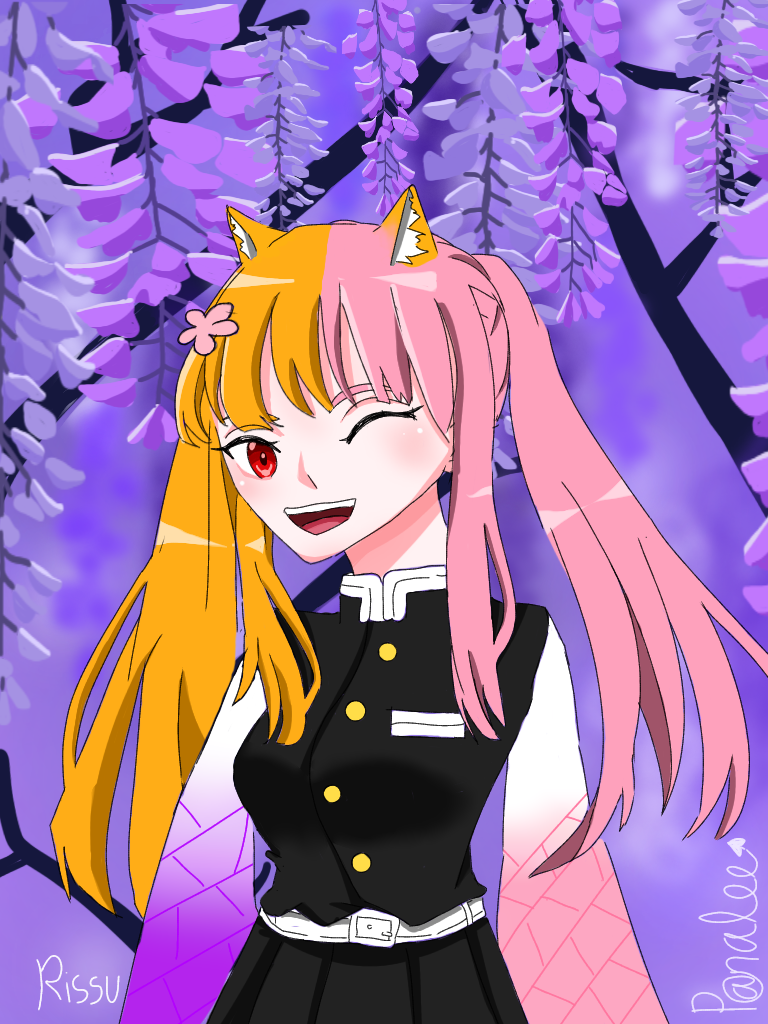 Risu Rabbit Rissu - ibisPaint