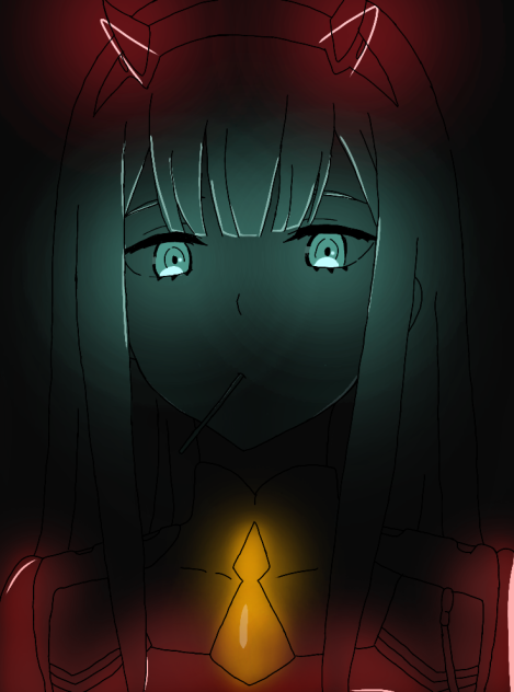 Zero two neón✅️