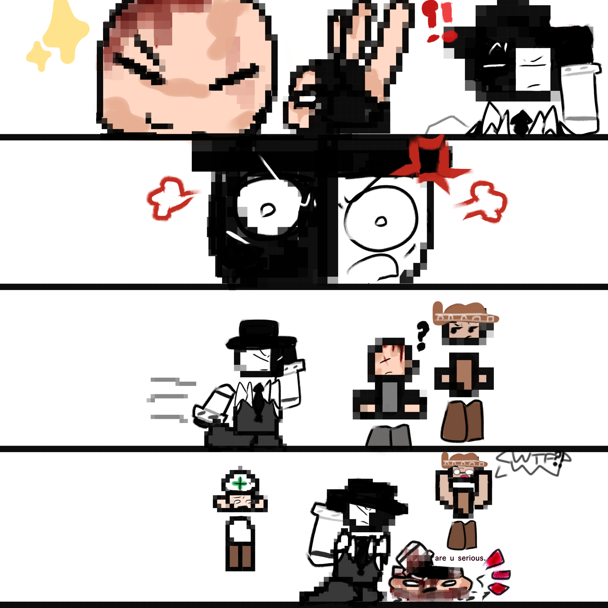 Die of death •~DOD~- RIP punch. - ibisPaint