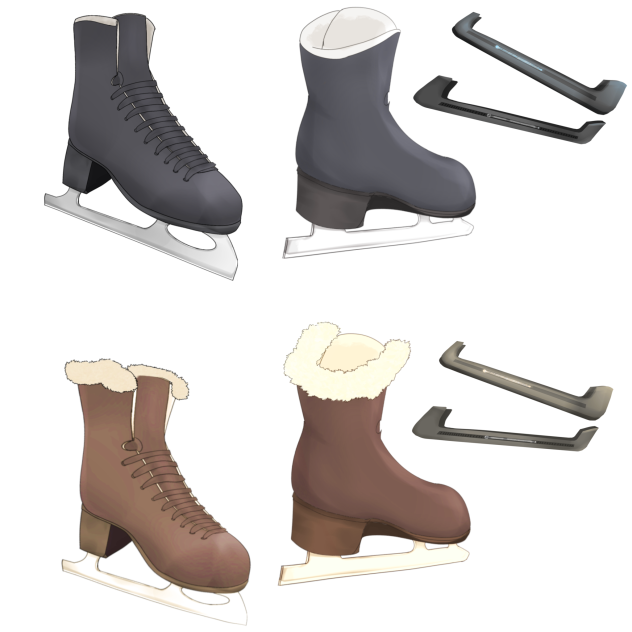 IBM1801 Ice skating gear ibisPaint