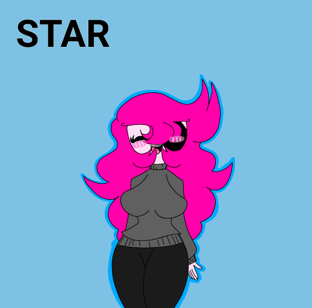 My oc star^^ (old)