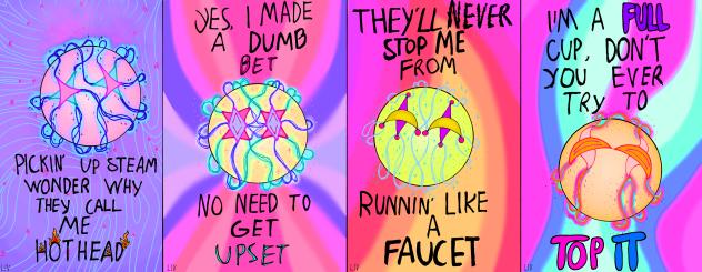 Cuphead rap, Idk what to call these