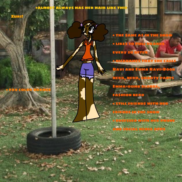 Me as Zuri