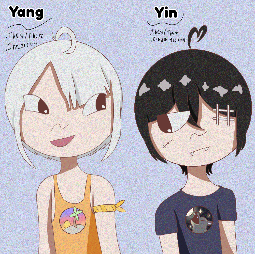 I made ocs based of of roblox faces - ibisPaint