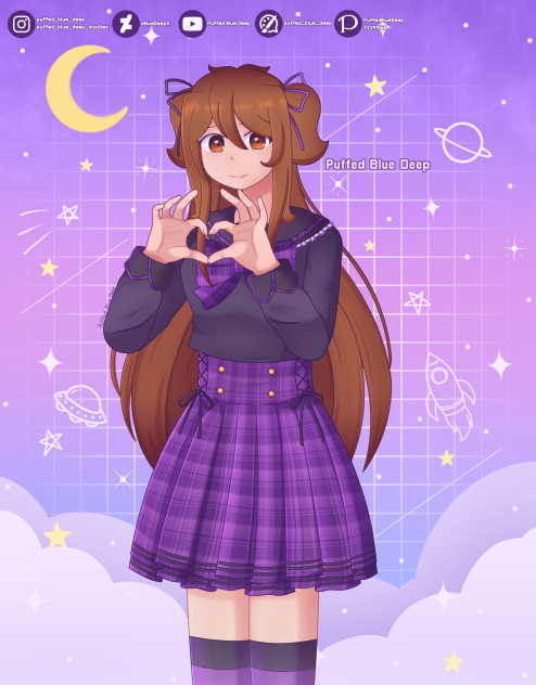💙🖤💙あおい💙🖤💙