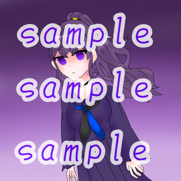 従姉妹への誕プレイラスト2