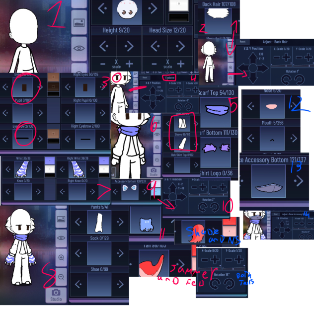 how I made jammer, shade, Fed, and ns
