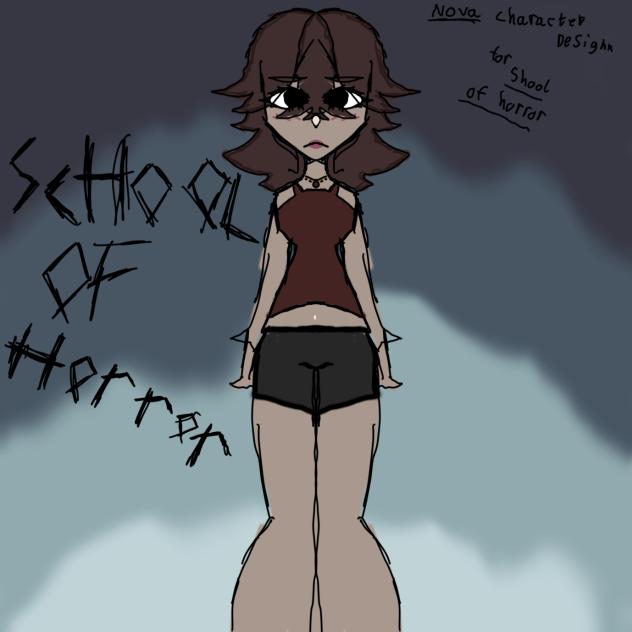 School of horror character design 🫵