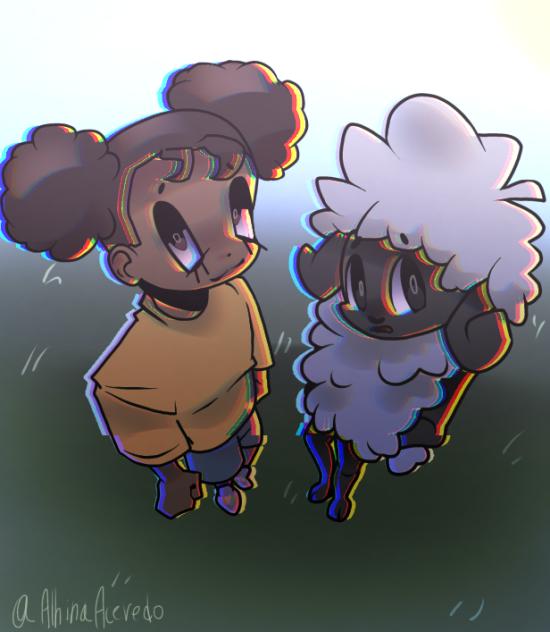 Amanda and Wooly