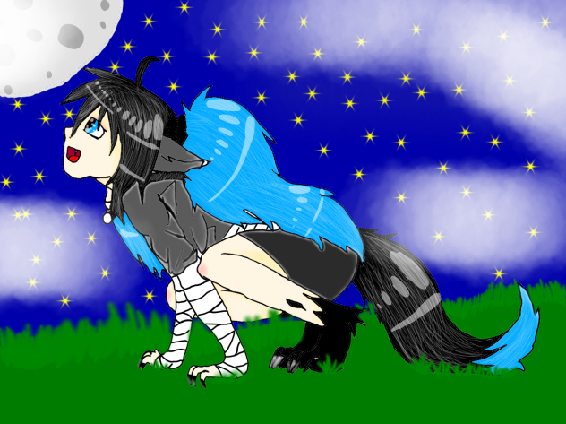 Full moon - ibisPaint