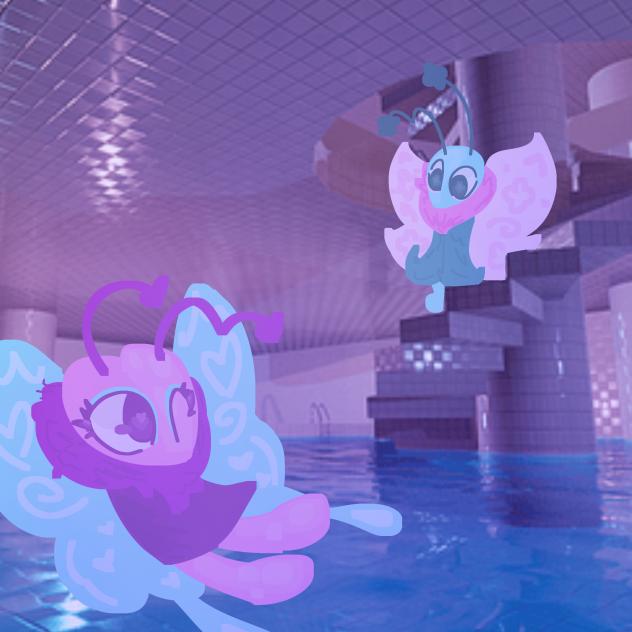 《Flutter and Flyte~ 🦋Liminal pool》》°•☆▪︎