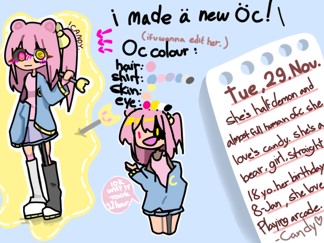 I made new oc! - ibisPaint