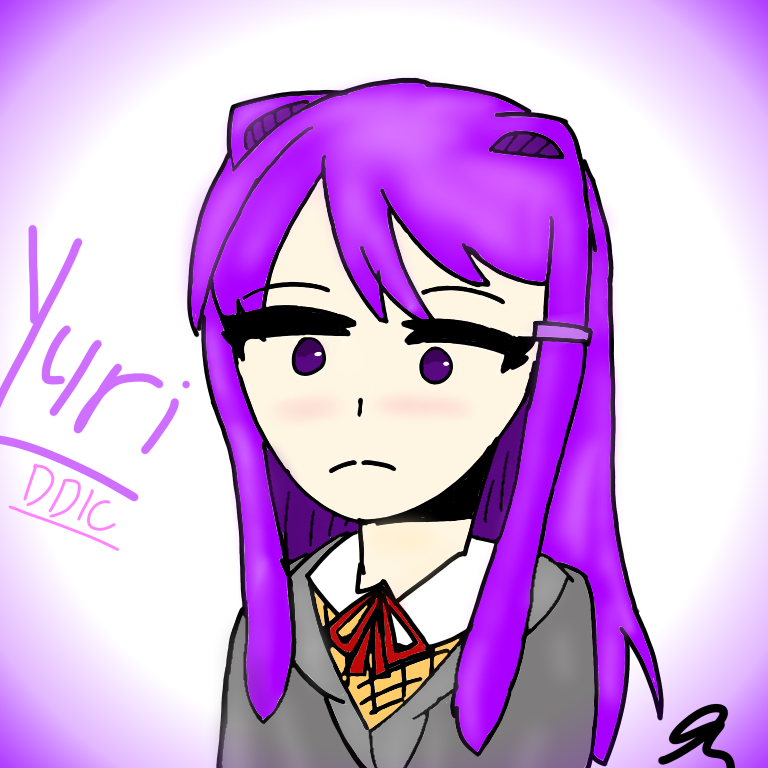 Yuri ddlc - ibisPaint