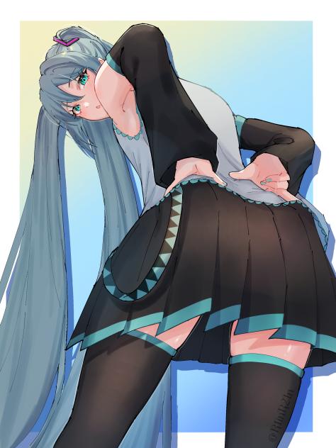 ポーズ練習ミクちゃん