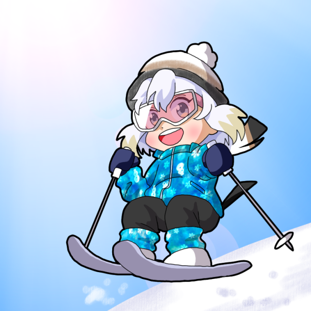 スキーエナガちゃん2024