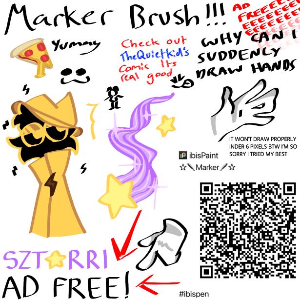 AD FREE MARKER BRUSH‼️