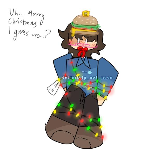 here's your present man