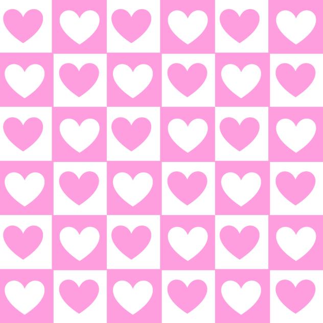 Y2K love Background mono color Pink