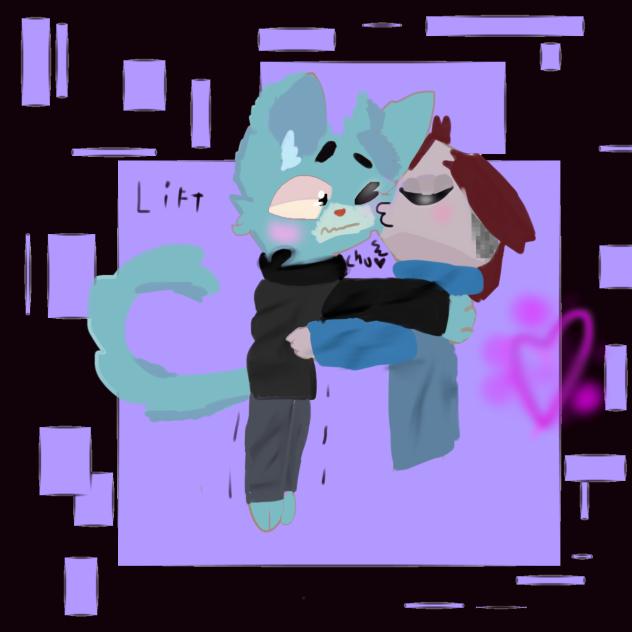 Cheek kiss
