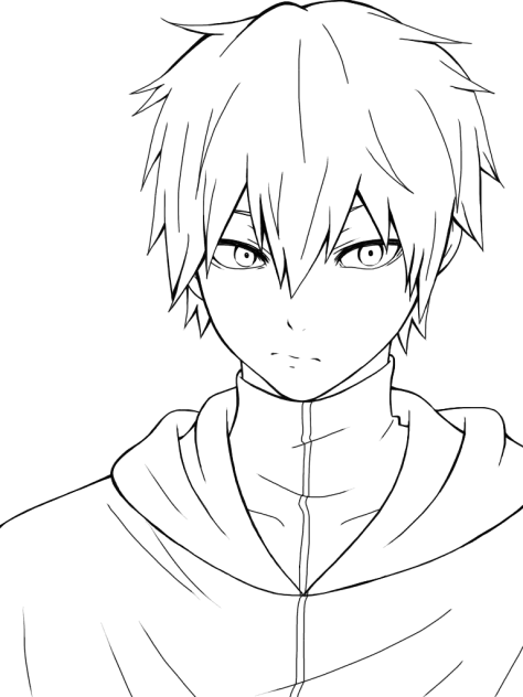 白カネキ[線画]