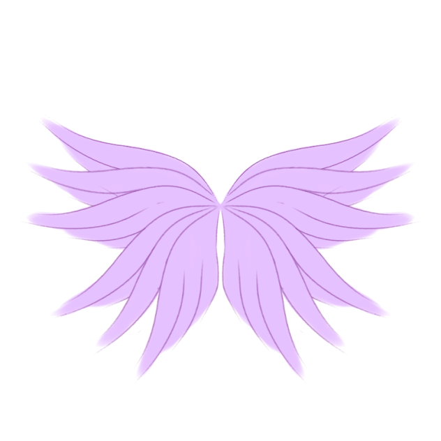 無題282 翼 背面 素材 工程なし