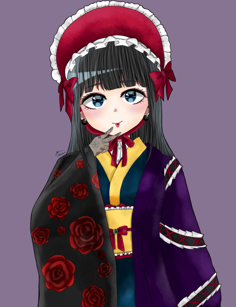 和風ゴスロリ