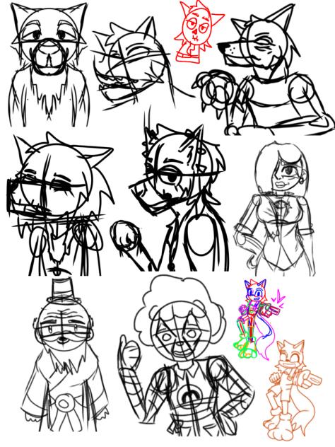 sketches pt 5 - ibisPaint