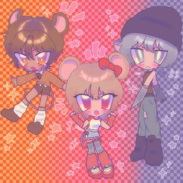 Rat trio‼️