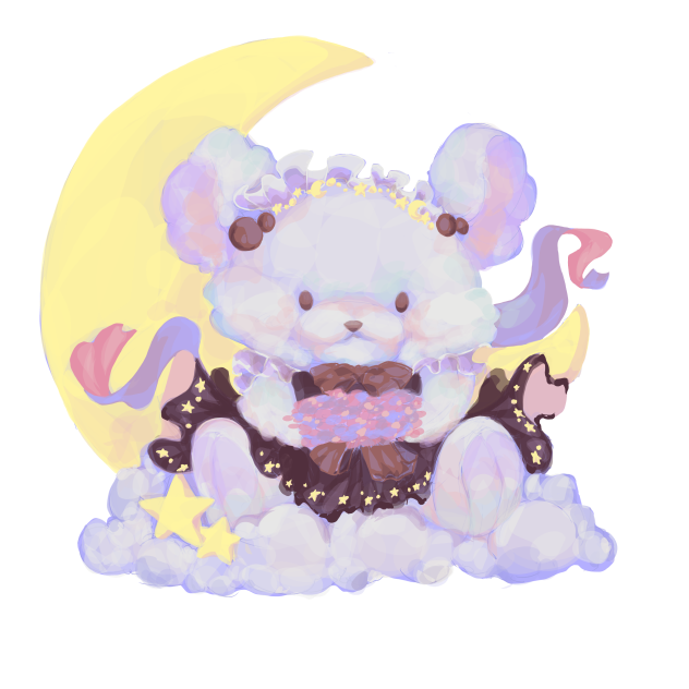 cloudy teddy