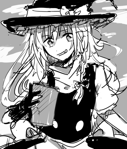 魔理沙 落書き