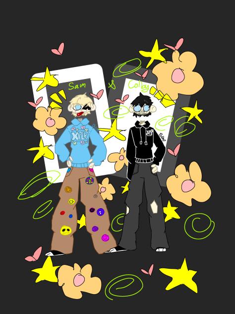 Sam and Colby fan art