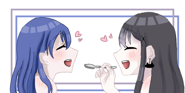 くろちとのペア画！