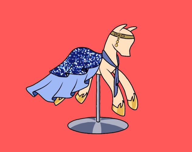 Princess IceHeart gala dress