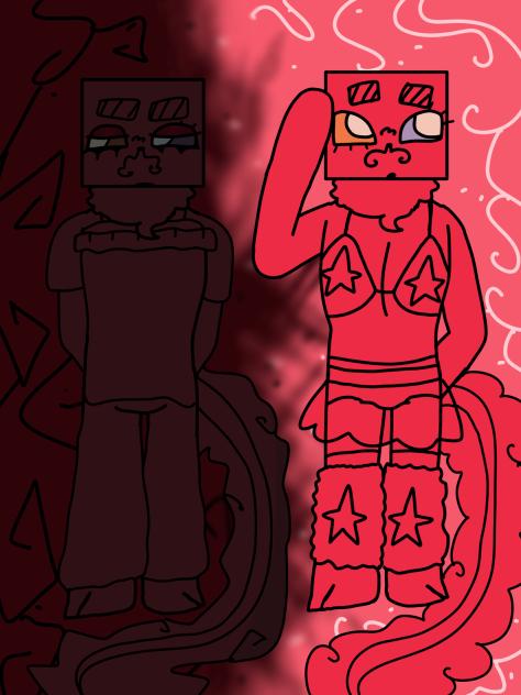 I have 2 sides ahh dice