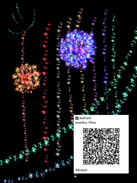 Pen test 3.  jewellery flitter