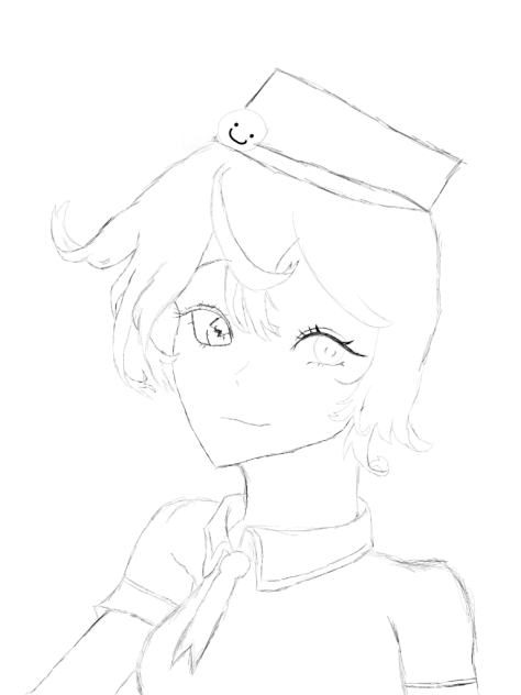 Sketch of Teto unfinished