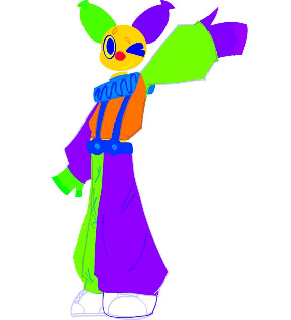 LOOEY EYSTRAIN ART WIP